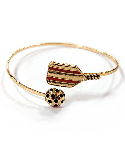 Pickleball Wire Bangle Bracelet!