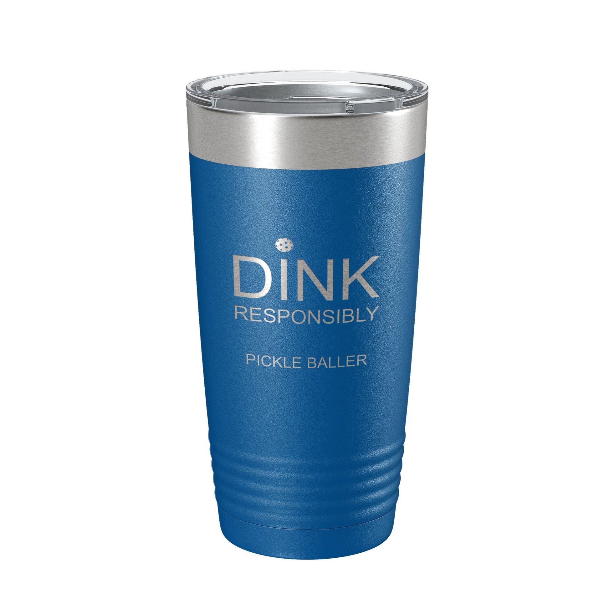 Pickleball Tumbler Dink Responsibly Travel Mug Gift Insulated Laser Engraved Coffee Cup 20 oz-6
