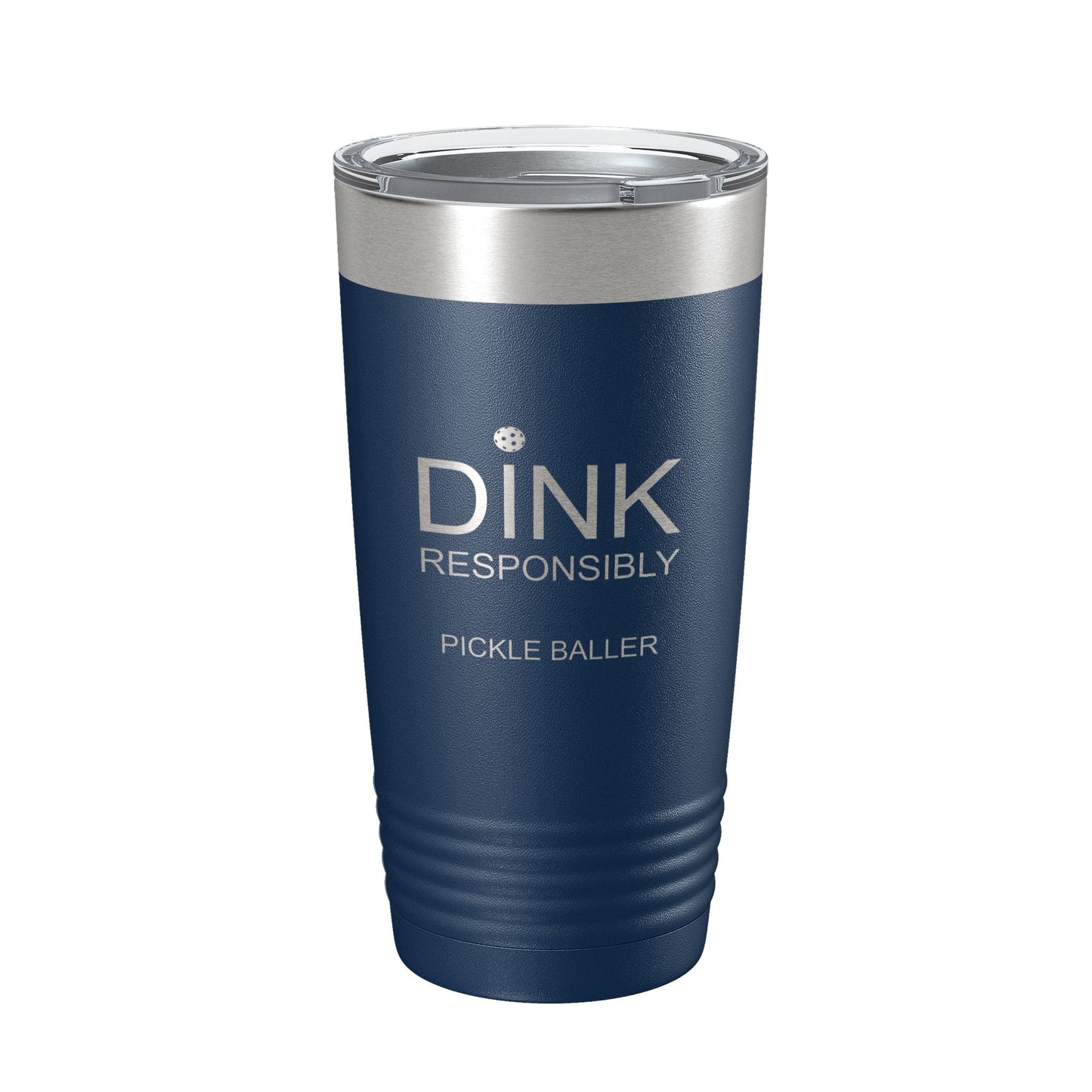 Pickleball Tumbler Dink Responsibly Travel Mug Gift Insulated Laser Engraved Coffee Cup 20 oz-8