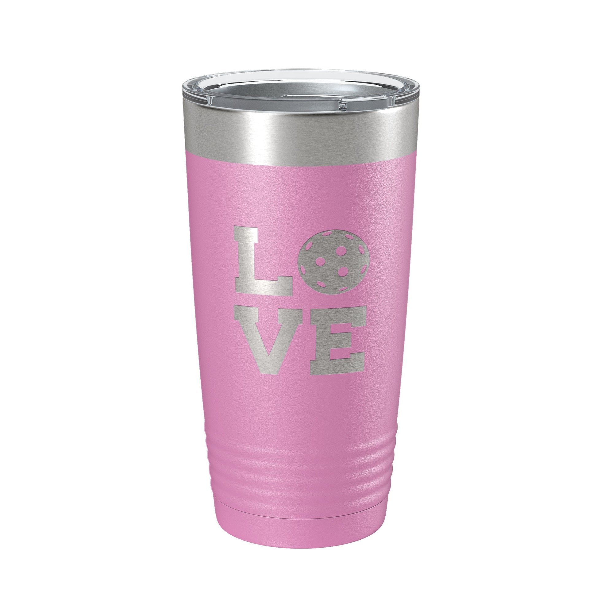 Pickleball Love Tumbler Travel Mug Insulated Laser Engraved Coffee Cup Pickle Ball Gift 20 oz-14