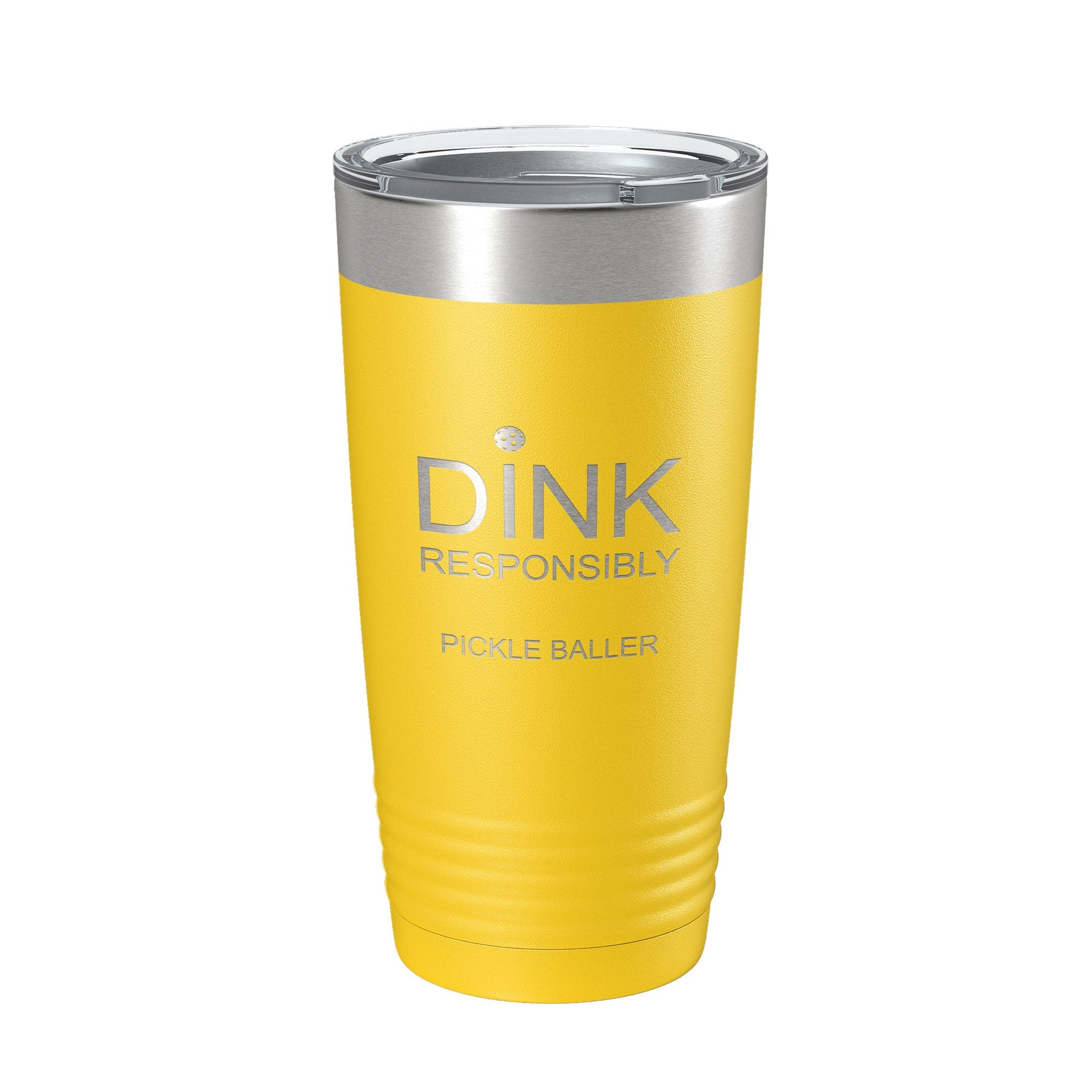 Pickleball Tumbler Dink Responsibly Travel Mug Gift Insulated Laser Engraved Coffee Cup 20 oz-19