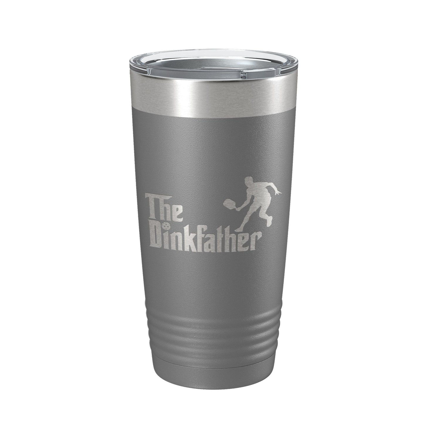 The Dinkfather Tumbler Funny Pickleball Travel Mug Insulated Laser Engraved Coffee Cup Pickle Ball Gift 20 oz-16