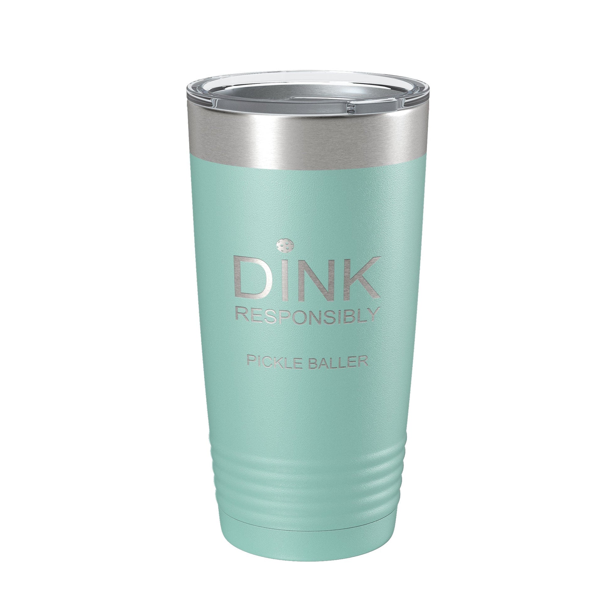 Pickleball Tumbler Dink Responsibly Travel Mug Gift Insulated Laser Engraved Coffee Cup 20 oz-12