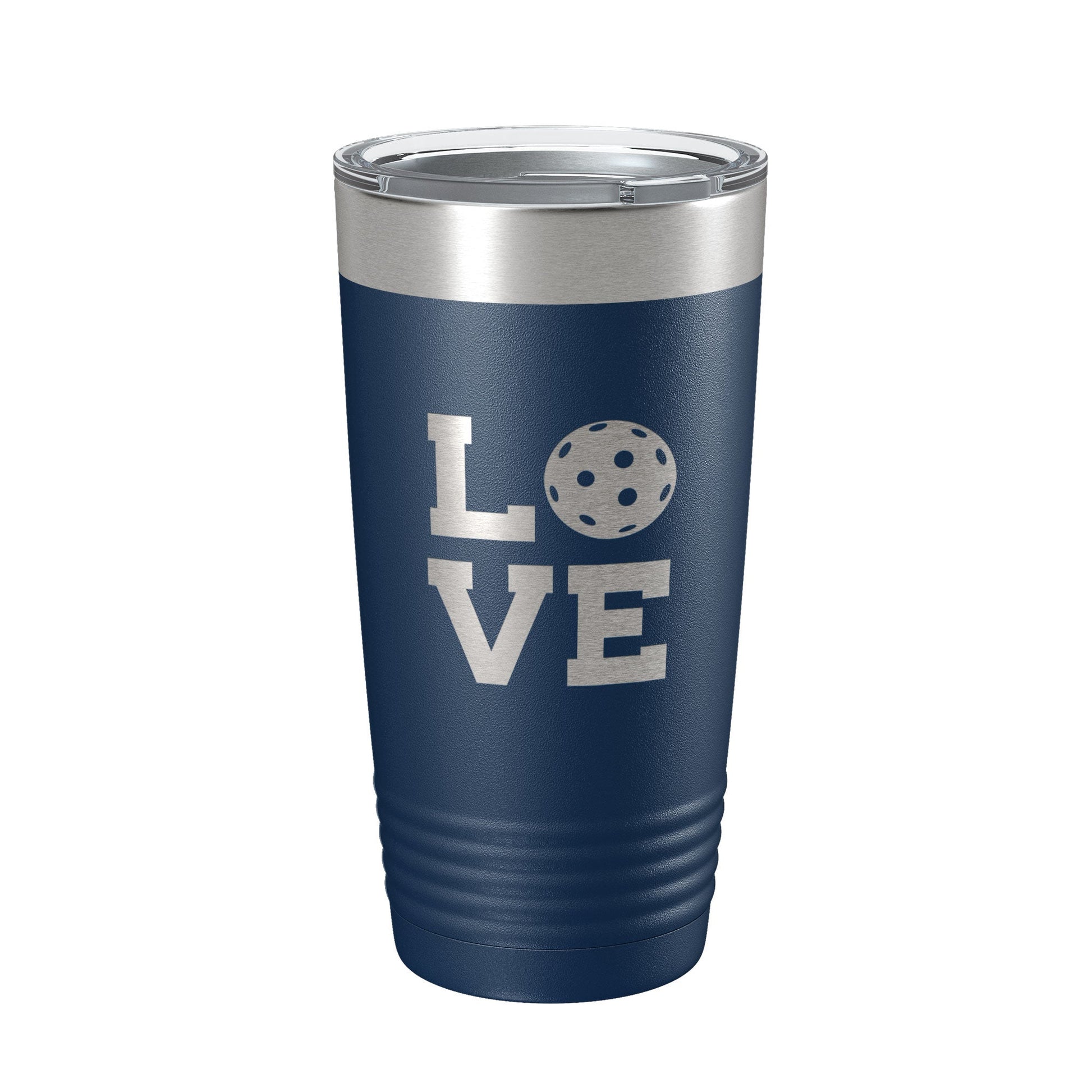 Pickleball Love Tumbler Travel Mug Insulated Laser Engraved Coffee Cup Pickle Ball Gift 20 oz-8
