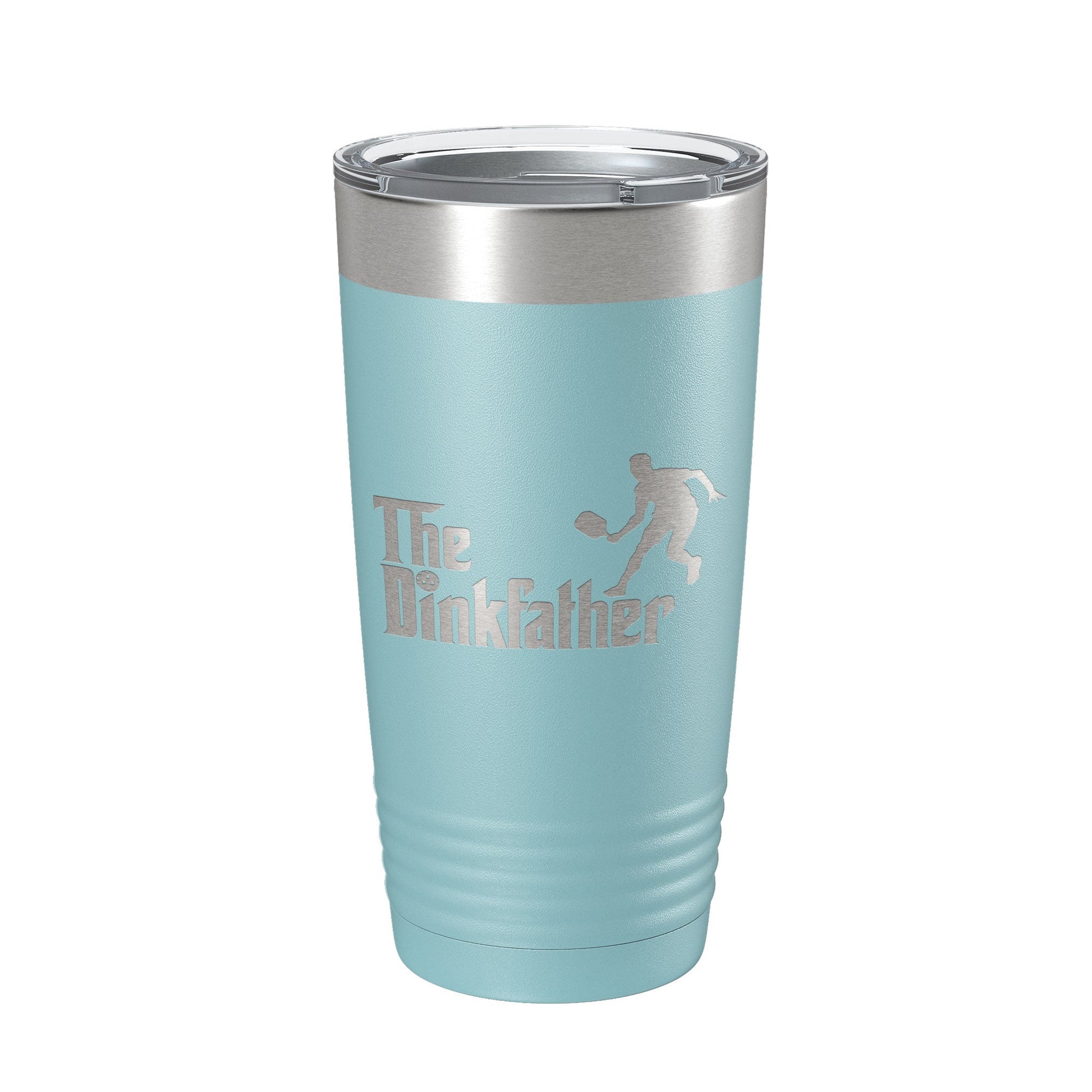 The Dinkfather Tumbler Funny Pickleball Travel Mug Insulated Laser Engraved Coffee Cup Pickle Ball Gift 20 oz-13
