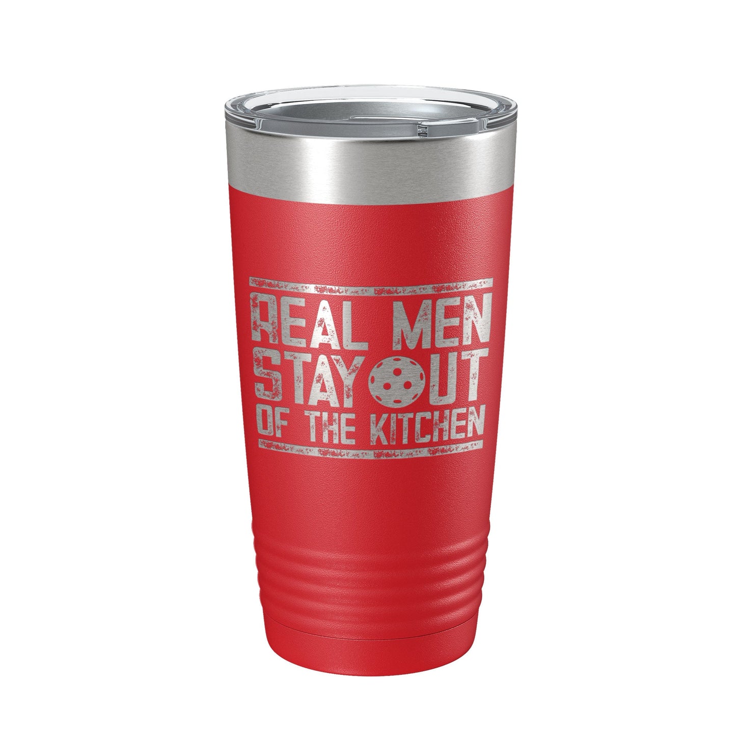 Pickleball Tumbler Real Men Stay Out Of The Kitchen Travel Mug Insulated Laser Engraved Coffee Cup Funny Pickle Ball Gift 20 oz-10