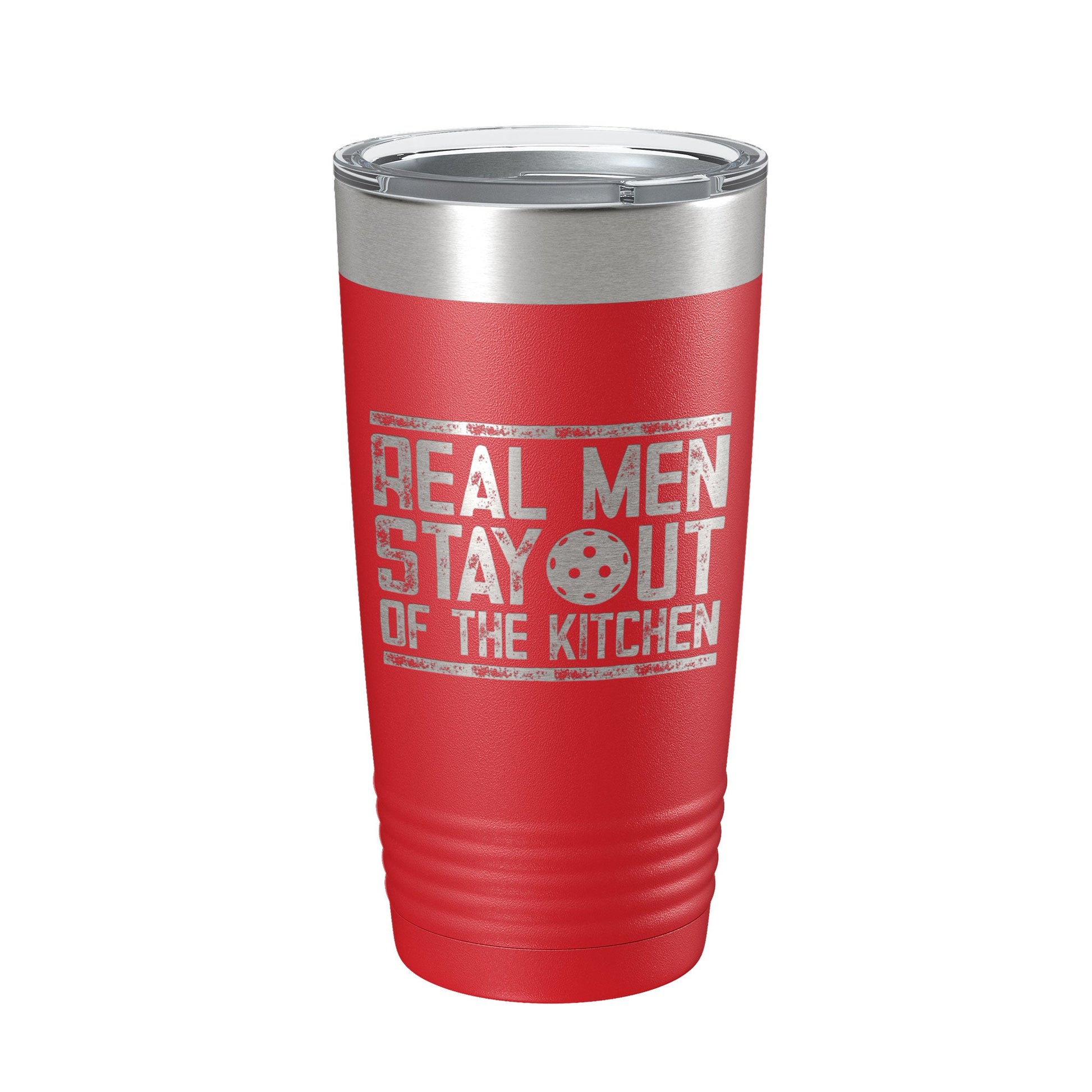 Pickleball Tumbler Real Men Stay Out Of The Kitchen Travel Mug Insulated Laser Engraved Coffee Cup Funny Pickle Ball Gift 20 oz-10