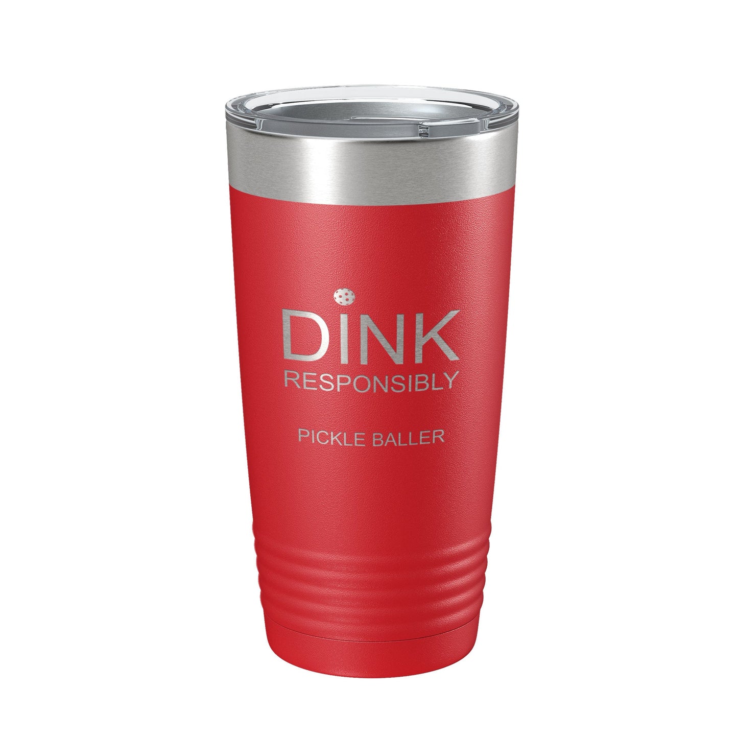 Pickleball Tumbler Dink Responsibly Travel Mug Gift Insulated Laser Engraved Coffee Cup 20 oz-10