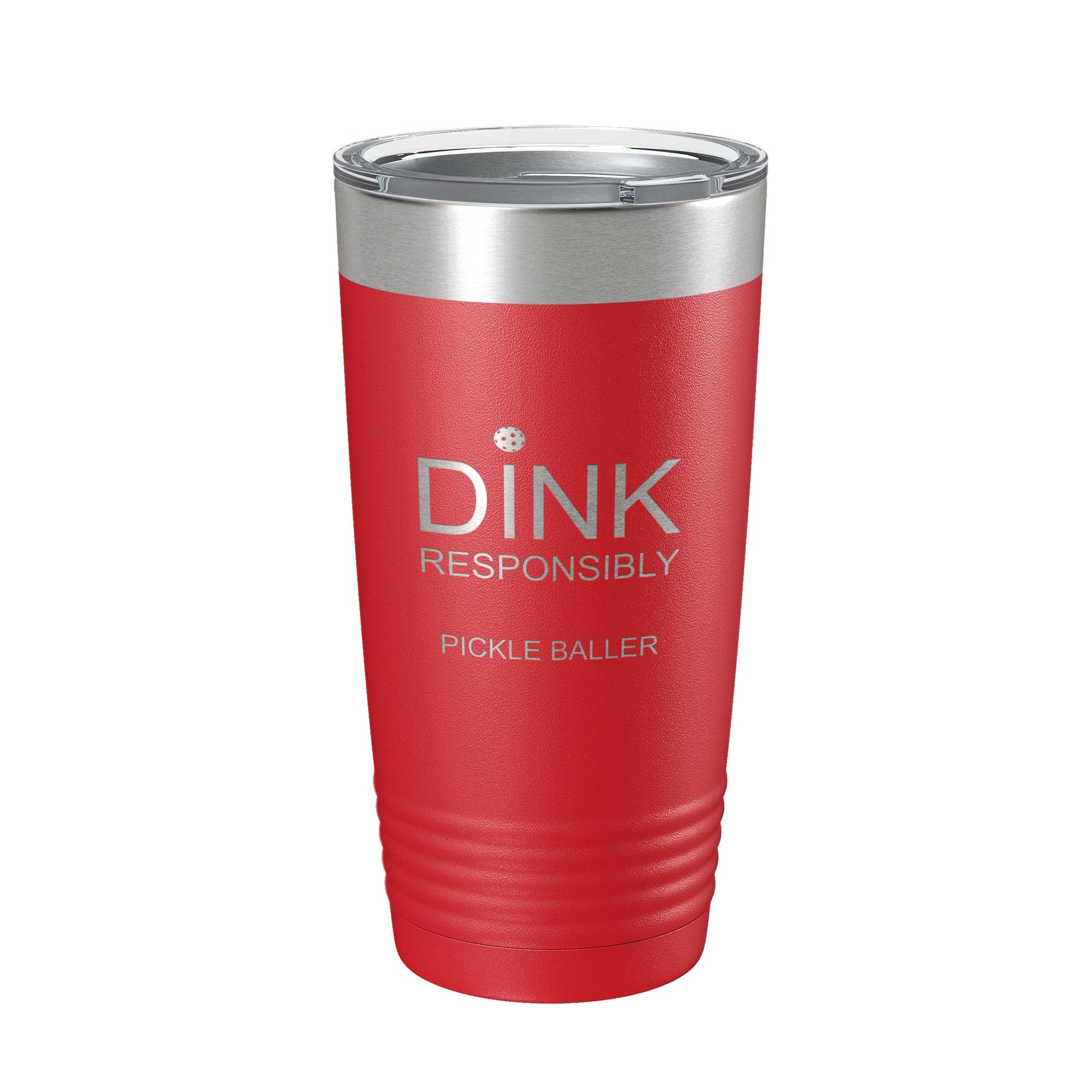 Pickleball Tumbler Dink Responsibly Travel Mug Gift Insulated Laser Engraved Coffee Cup 20 oz-10