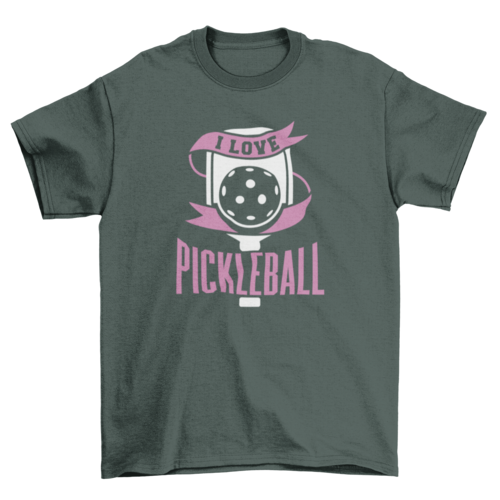 I Love Pickleball T-shirt