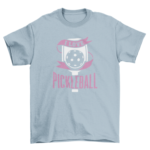 I Love Pickleball T-shirt