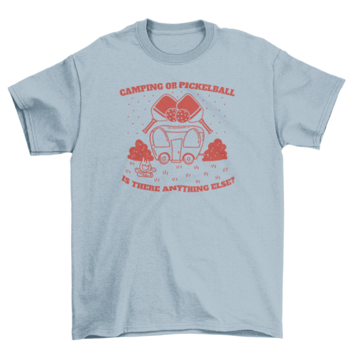 Pickleball and RV Truck T-shirt