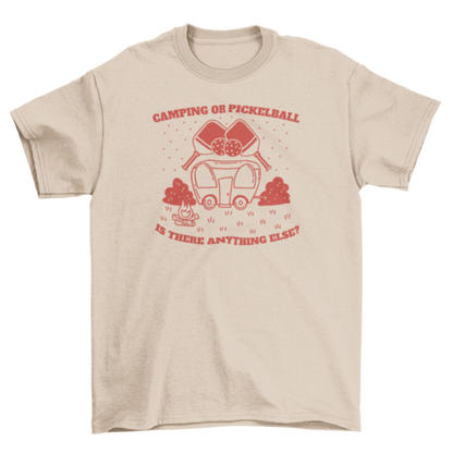 Pickleball and RV Truck T-shirt