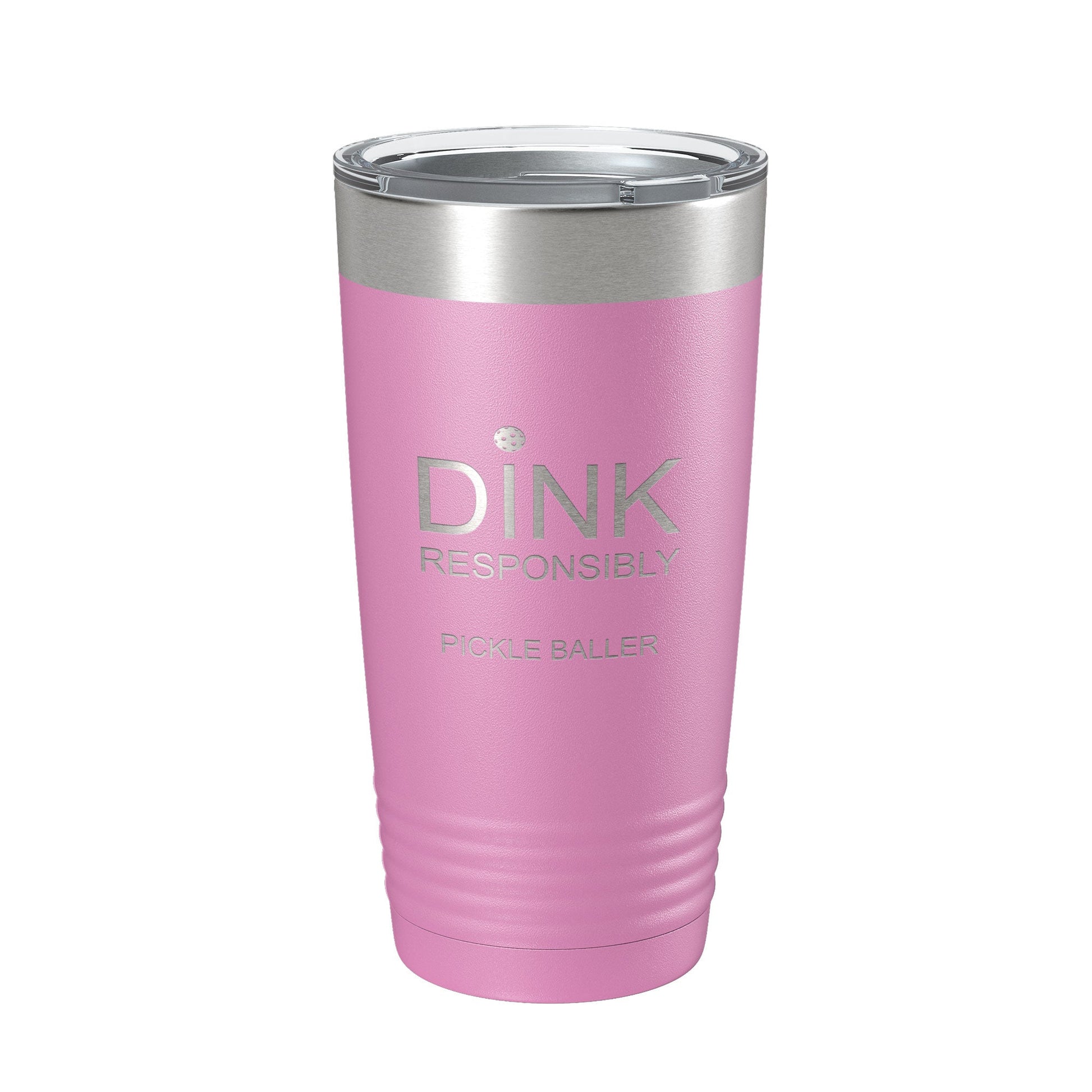 Pickleball Tumbler Dink Responsibly Travel Mug Gift Insulated Laser Engraved Coffee Cup 20 oz-14