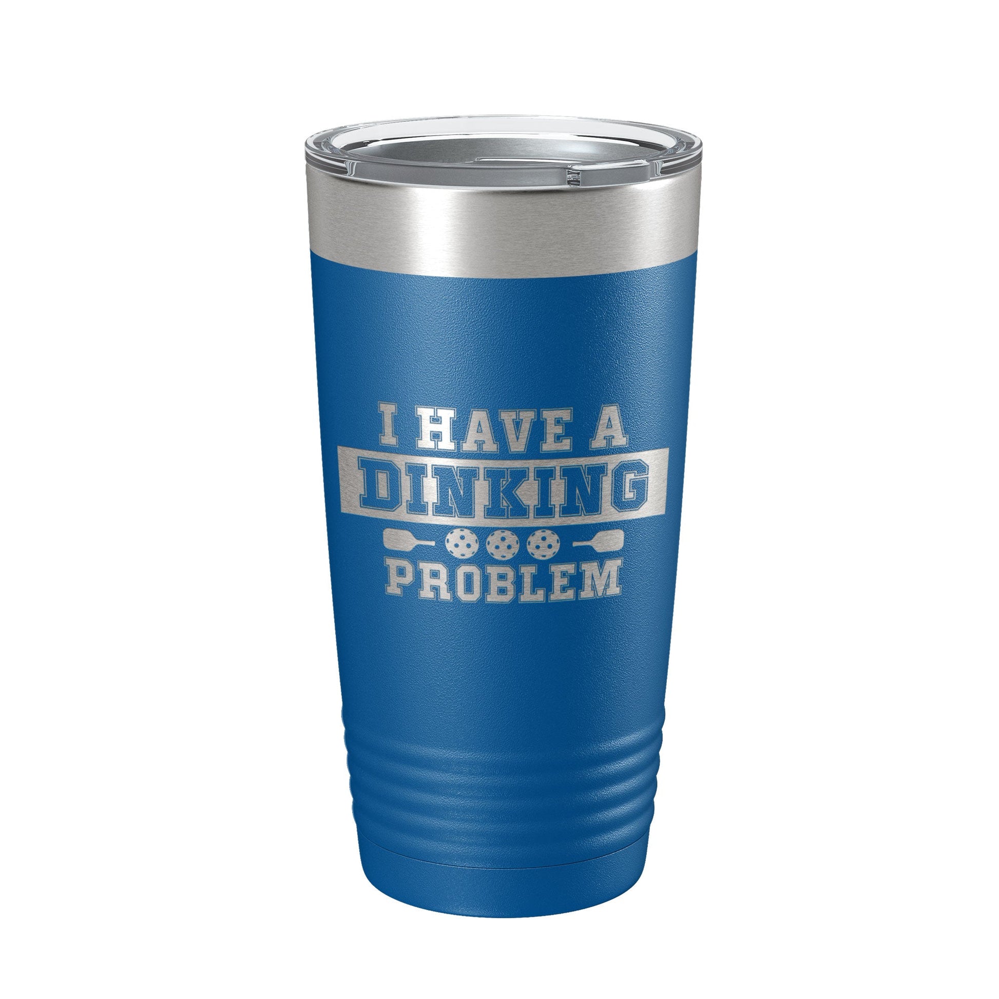 I Have A Dinking Problem Tumbler Funny Pickleball Travel Mug Insulated Laser Engraved Pickle Ball Gift Coffee Cup 20 oz-6