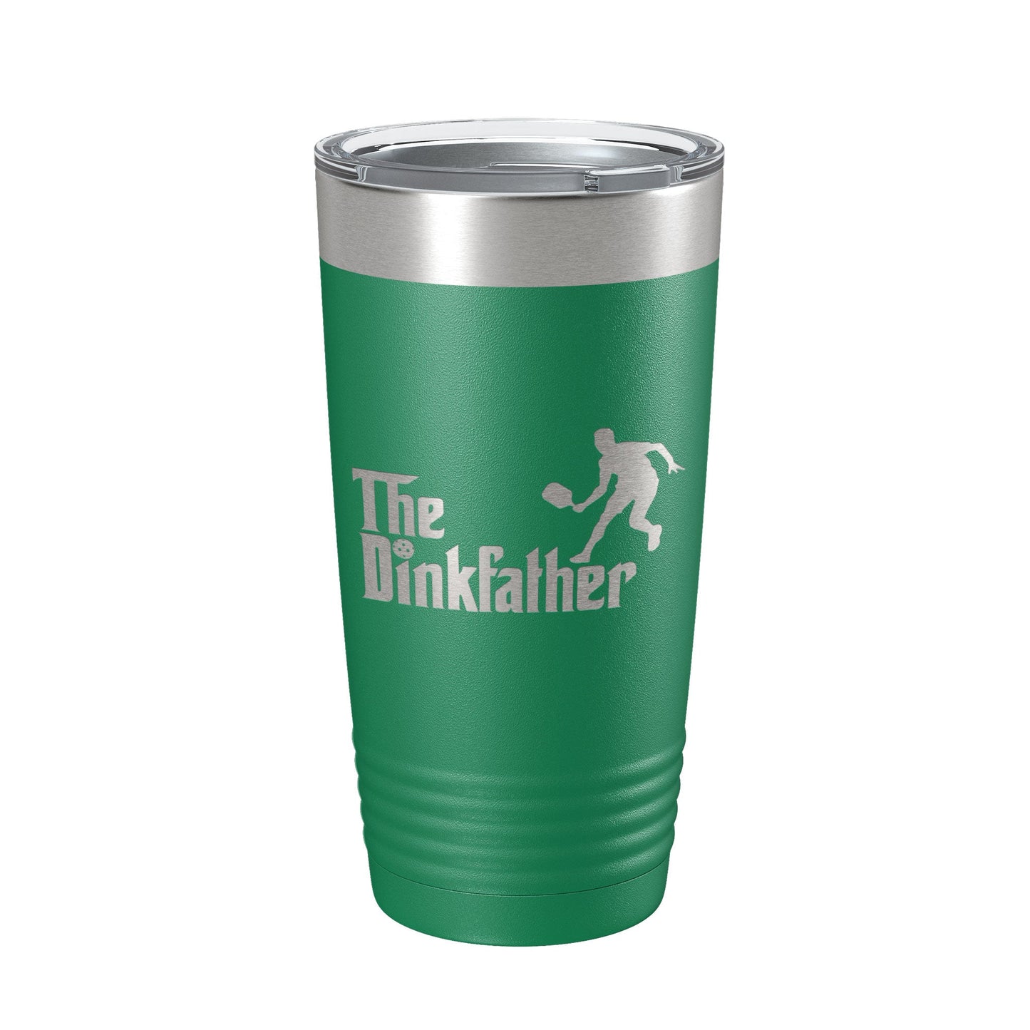 The Dinkfather Tumbler Funny Pickleball Travel Mug Insulated Laser Engraved Coffee Cup Pickle Ball Gift 20 oz-9