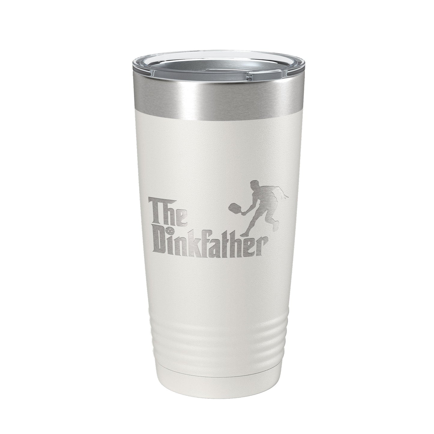 The Dinkfather Tumbler Funny Pickleball Travel Mug Insulated Laser Engraved Coffee Cup Pickle Ball Gift 20 oz-7