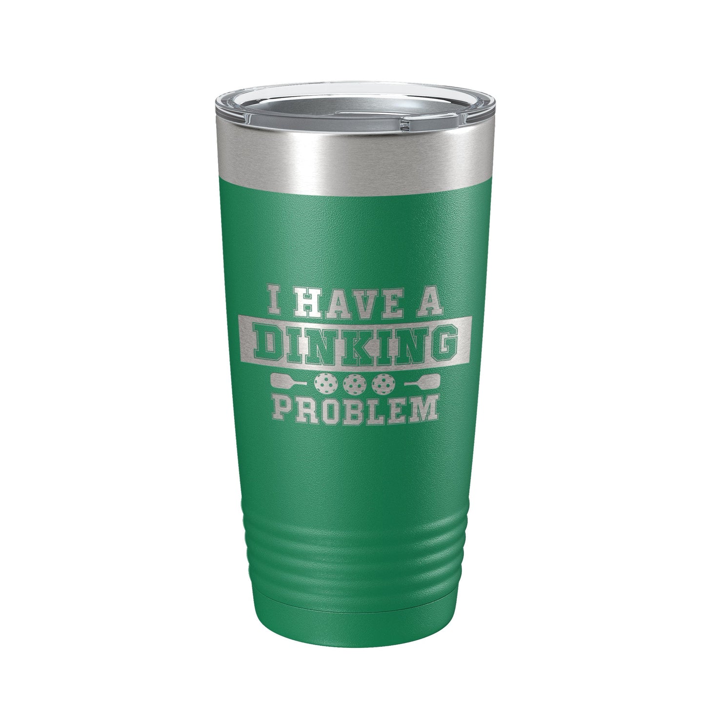 I Have A Dinking Problem Tumbler Funny Pickleball Travel Mug Insulated Laser Engraved Pickle Ball Gift Coffee Cup 20 oz-9