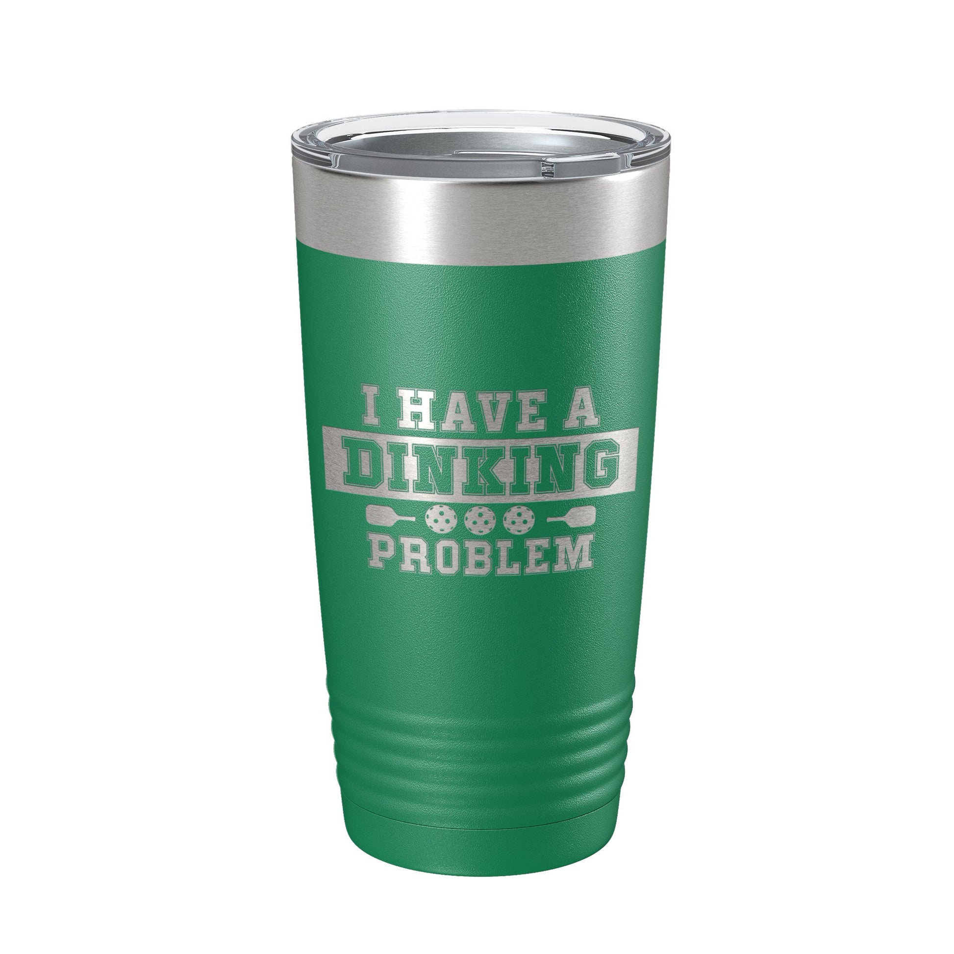 I Have A Dinking Problem Tumbler Funny Pickleball Travel Mug Insulated Laser Engraved Pickle Ball Gift Coffee Cup 20 oz-9